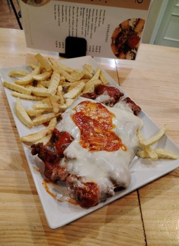 Milanesa a la Napolitana